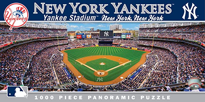 Rompecabezas panorámicos de obras maestras MLB Estadio, 1000 piezas, New  York Mets, Variados