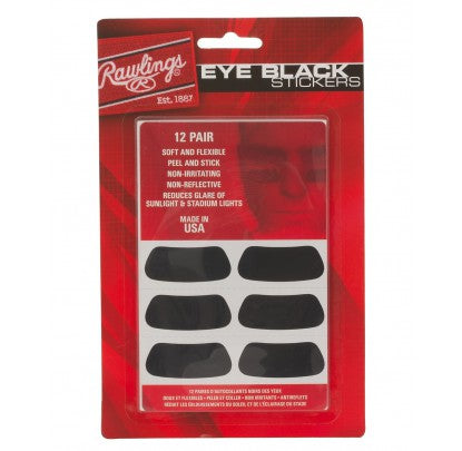 Rawlings Eye Black Stickers