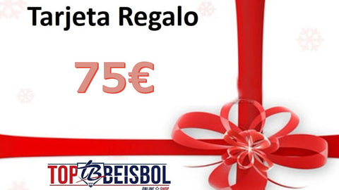 Tarjeta de Regalo Topbeisbol On Line - Shop 75€